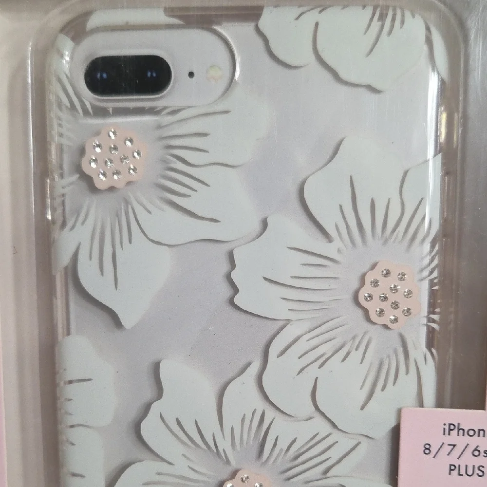 Kate Spade Cream Floral iPhone Case
